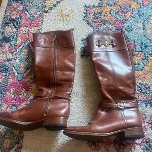 Tory Burch Knee High Riding Boots